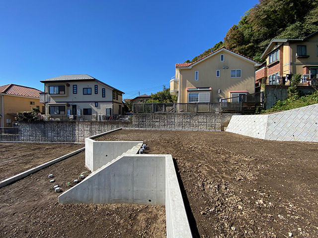 大磯町東小磯の開発分譲地・売地(土地)