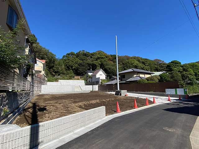 大磯町東小磯の開発分譲地・売地(土地)