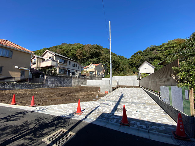 大磯町東小磯の開発分譲地・売地(土地)