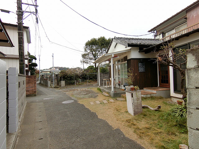大磯の店舗付き中古住宅(売家)