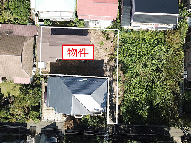 大磯町東町の広い土地(売地)