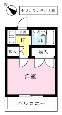 大磯町東町の賃貸アパート／ゼフイランサス大磯