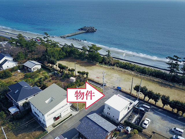 二宮町山西の海が見える中古住宅