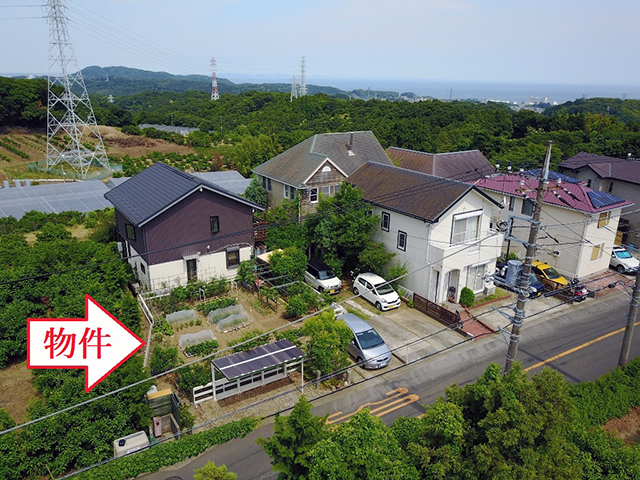 大磯町虫窪の土地