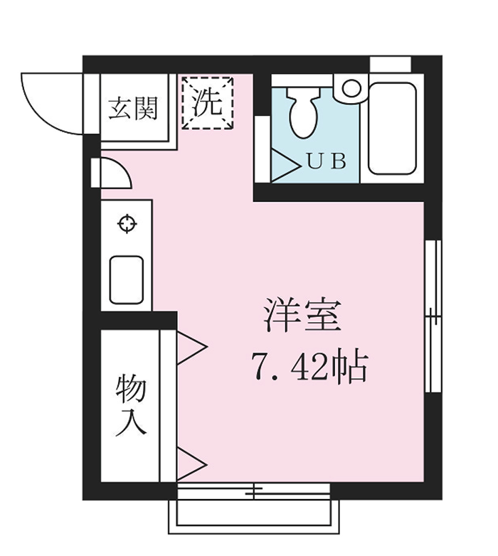 大磯駅に近いアパート