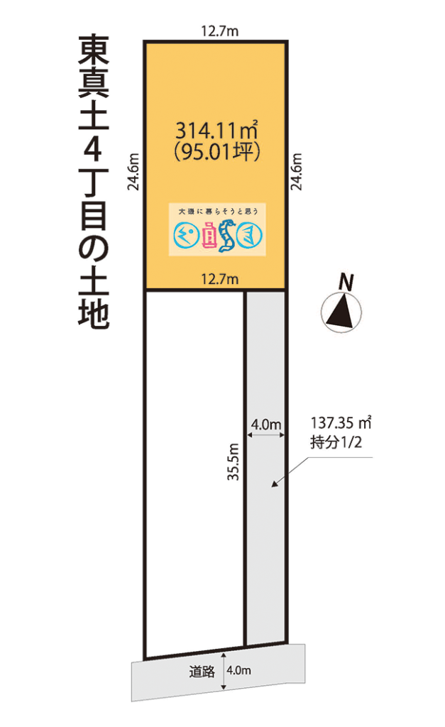 平塚市東真土4丁目の土地（売地）