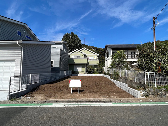 大磯町西小磯の土地（売地）