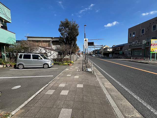 国道1号線沿いの大磯の土地(売地)