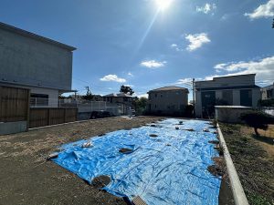 大磯町西小磯の土地（売地）