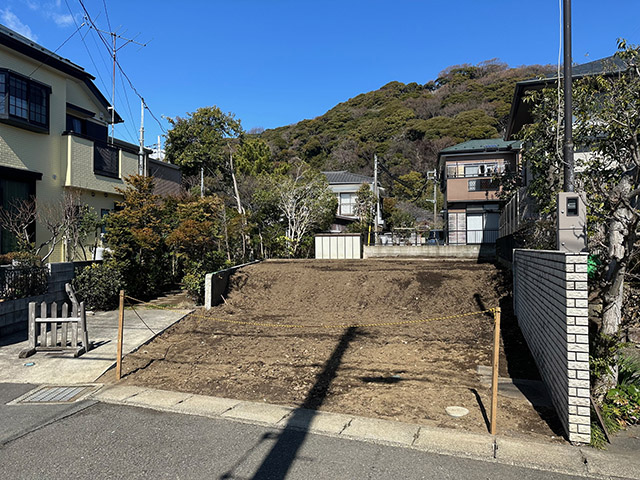 大磯町東小磯の土地（売地）