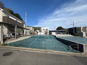 大磯町東小磯の土地（売地）