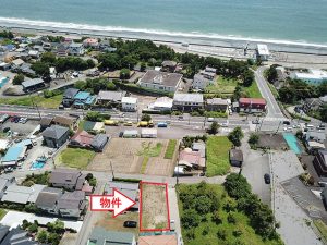 小田原市の海の見える土地(売地)