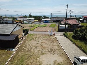 小田原市の海の見える土地(売地)