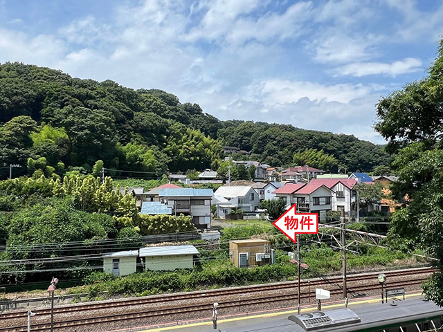 大磯駅に近い土地（売地）