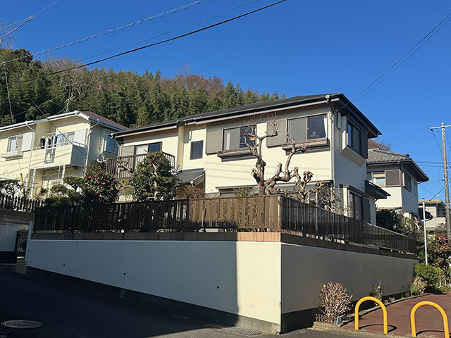 大磯町石神台の海の見える中古住宅