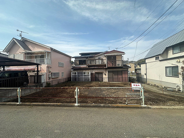 大磯町西小磯の土地(売地)