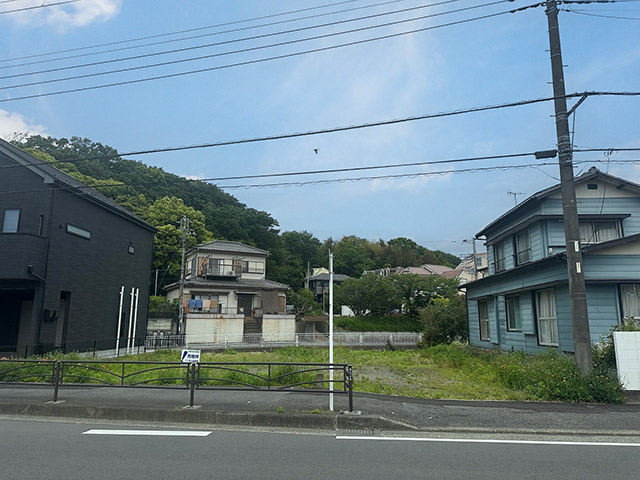 大磯町西小磯の土地(売地)