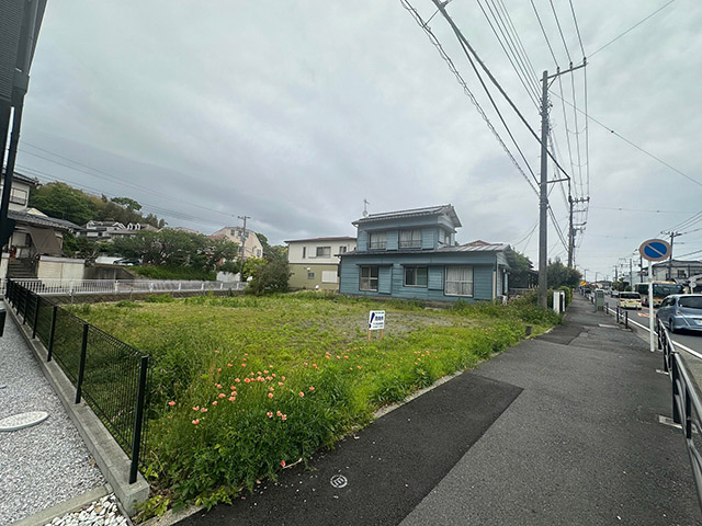 大磯町西小磯の土地(売地)