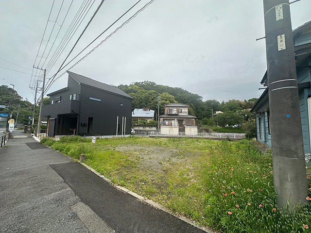 大磯町西小磯の土地(売地)