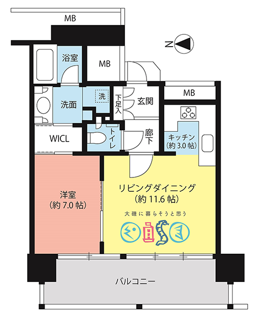みなとみらいの賃貸マンション／M.M.Towers the South
