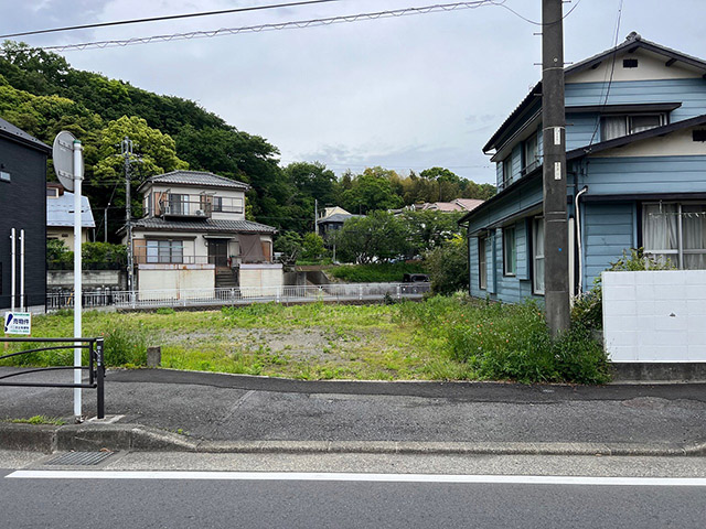 大磯町西小磯の土地（売地）