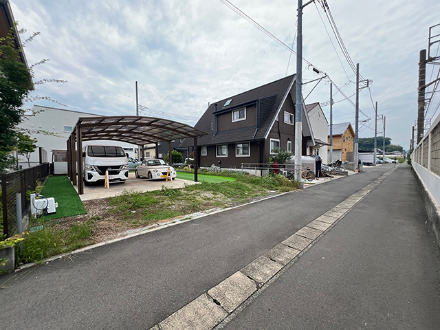 大磯町西小磯の土地(売地)