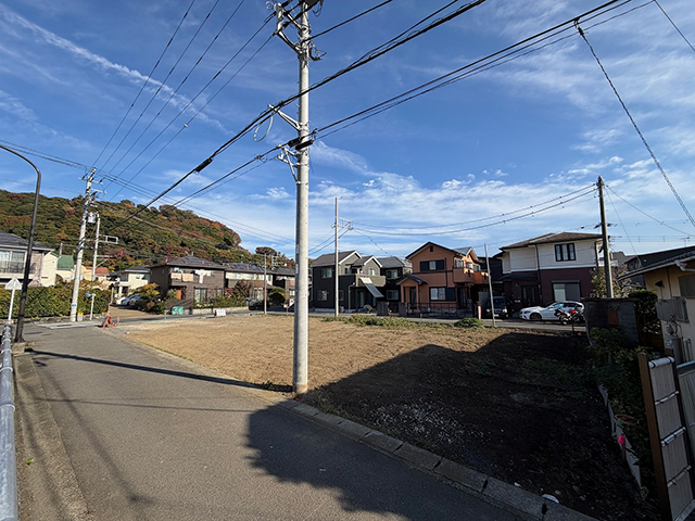 大磯町西小磯の土地（売地）