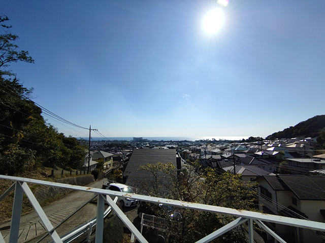 大磯町石神台の海の見える中古住宅