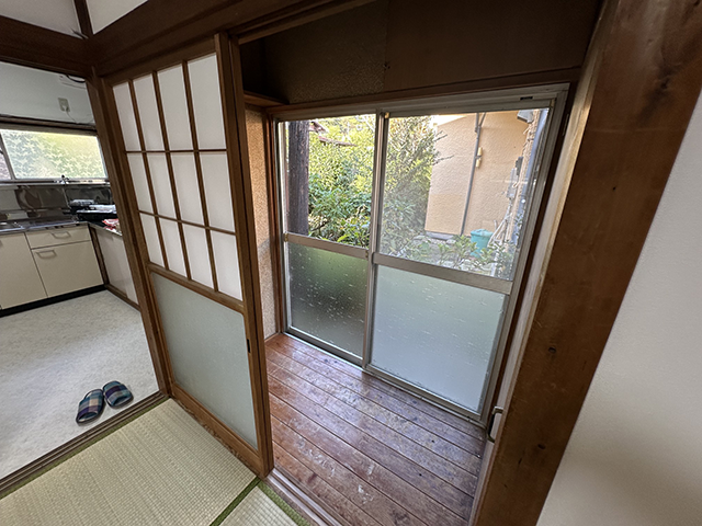 大磯釜口下の庭付の貸家