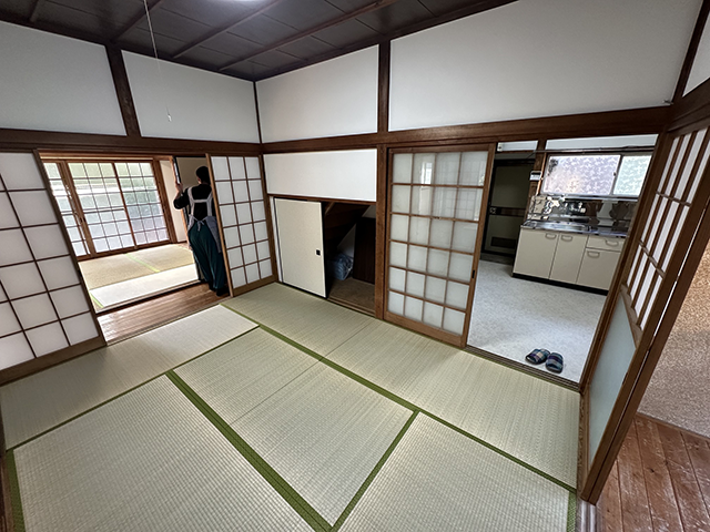 大磯釜口下の庭付の貸家