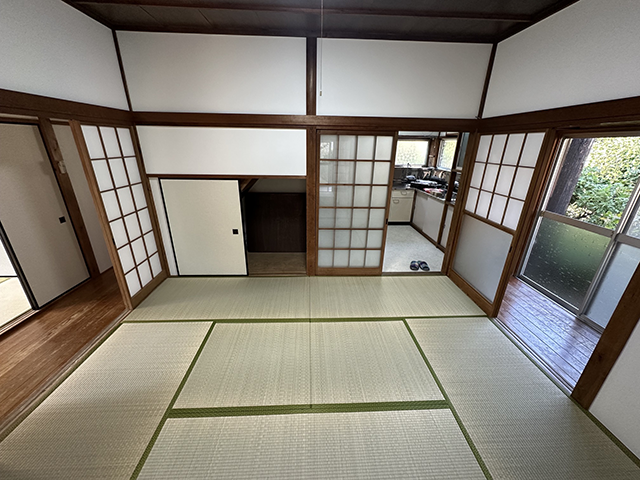 大磯釜口下の庭付の貸家