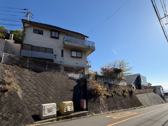 大磯町石神台の海の見える中古住宅
