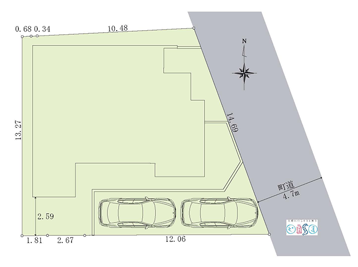 大磯町国府本郷の平家の新築