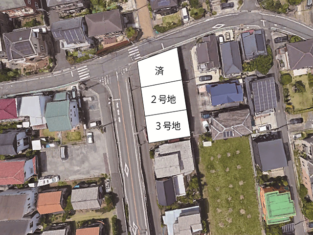 大磯町西小磯の土地（売地）