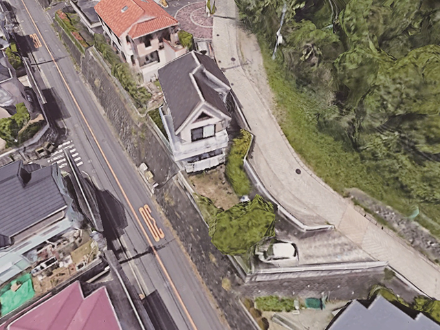 大磯町石神台の海の見える中古住宅