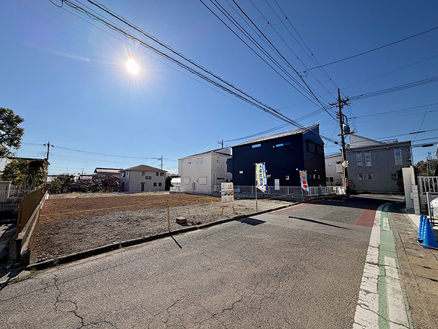 大磯町西小磯の土地（売地）
