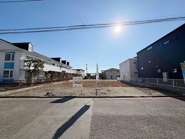 大磯町西小磯の土地（売地）