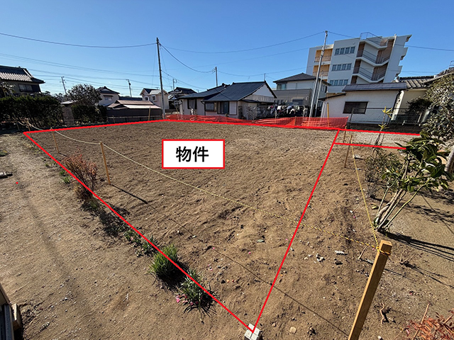 大磯町国府新宿の土地（売地）
