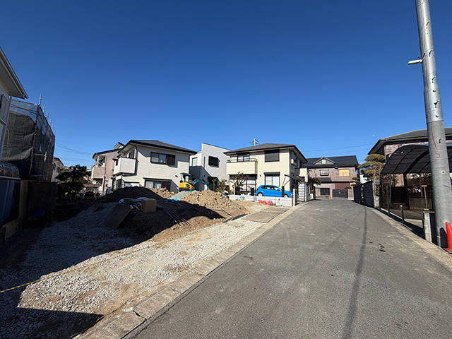 大磯町国府本郷の平家の新築